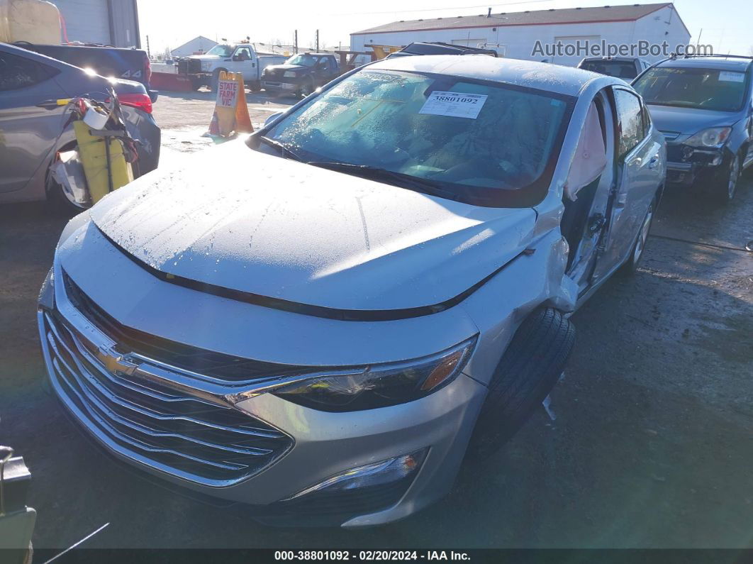 2021 Chevrolet Malibu Fwd Ls Silver vin: 1G1ZB5ST4MF088181