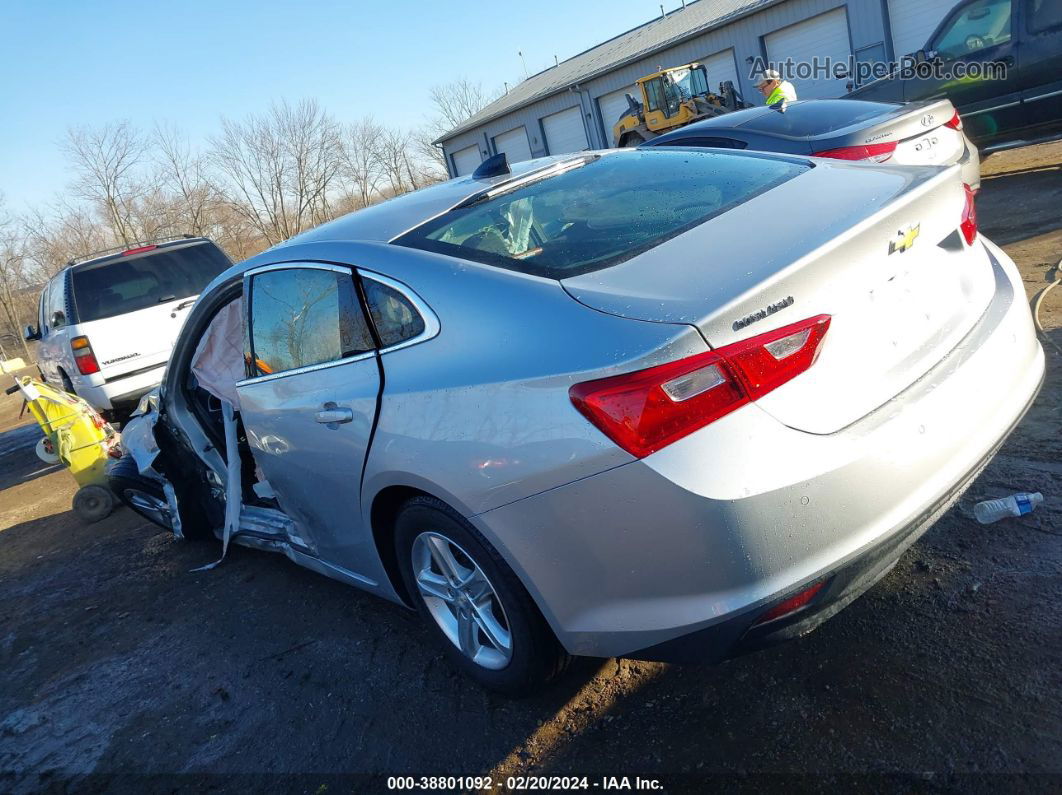 2021 Chevrolet Malibu Fwd Ls Silver vin: 1G1ZB5ST4MF088181