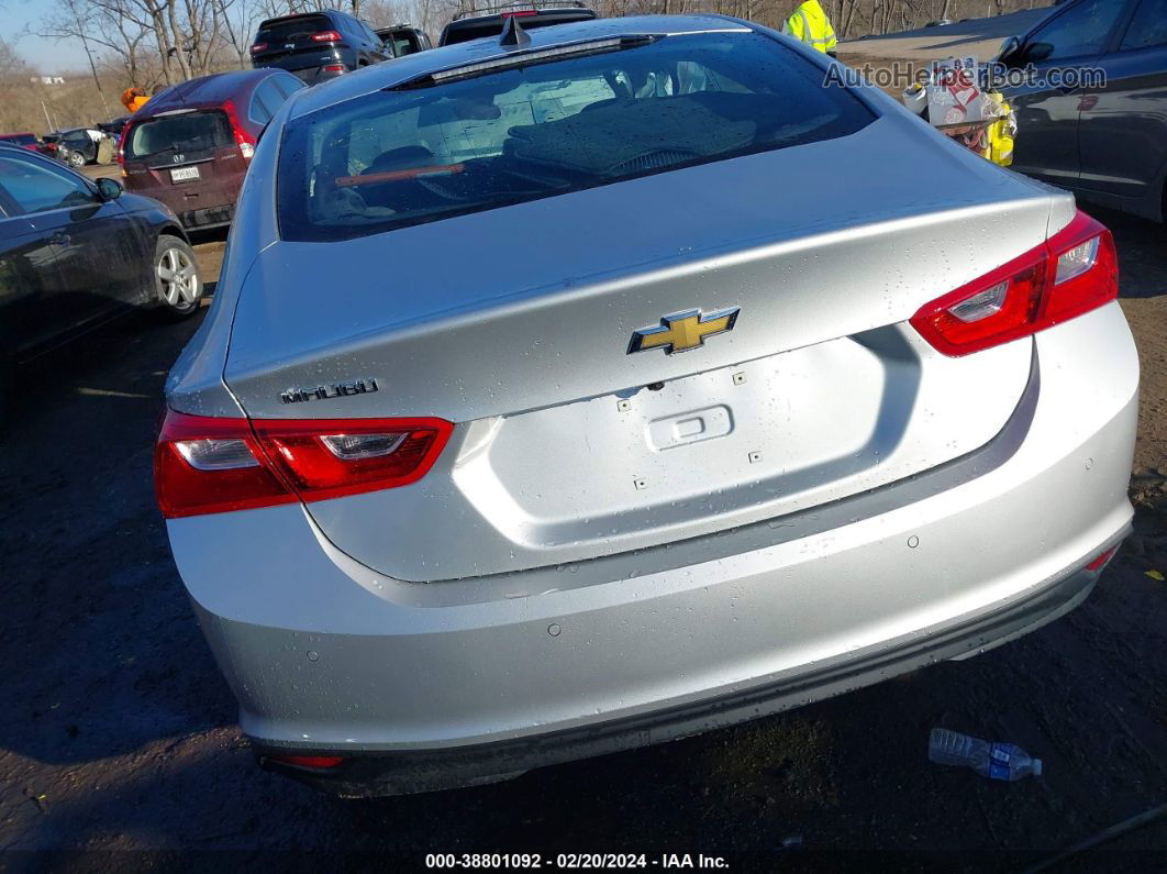 2021 Chevrolet Malibu Fwd Ls Silver vin: 1G1ZB5ST4MF088181