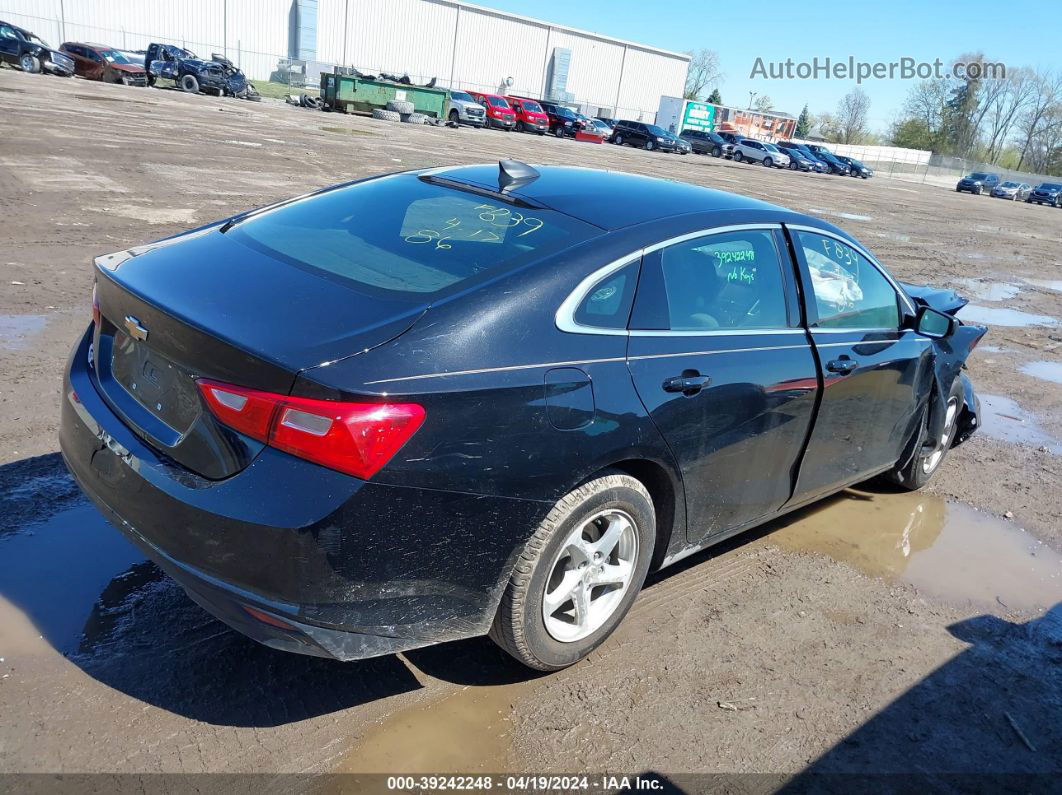 2017 Chevrolet Malibu Ls Черный vin: 1G1ZB5ST5HF144294