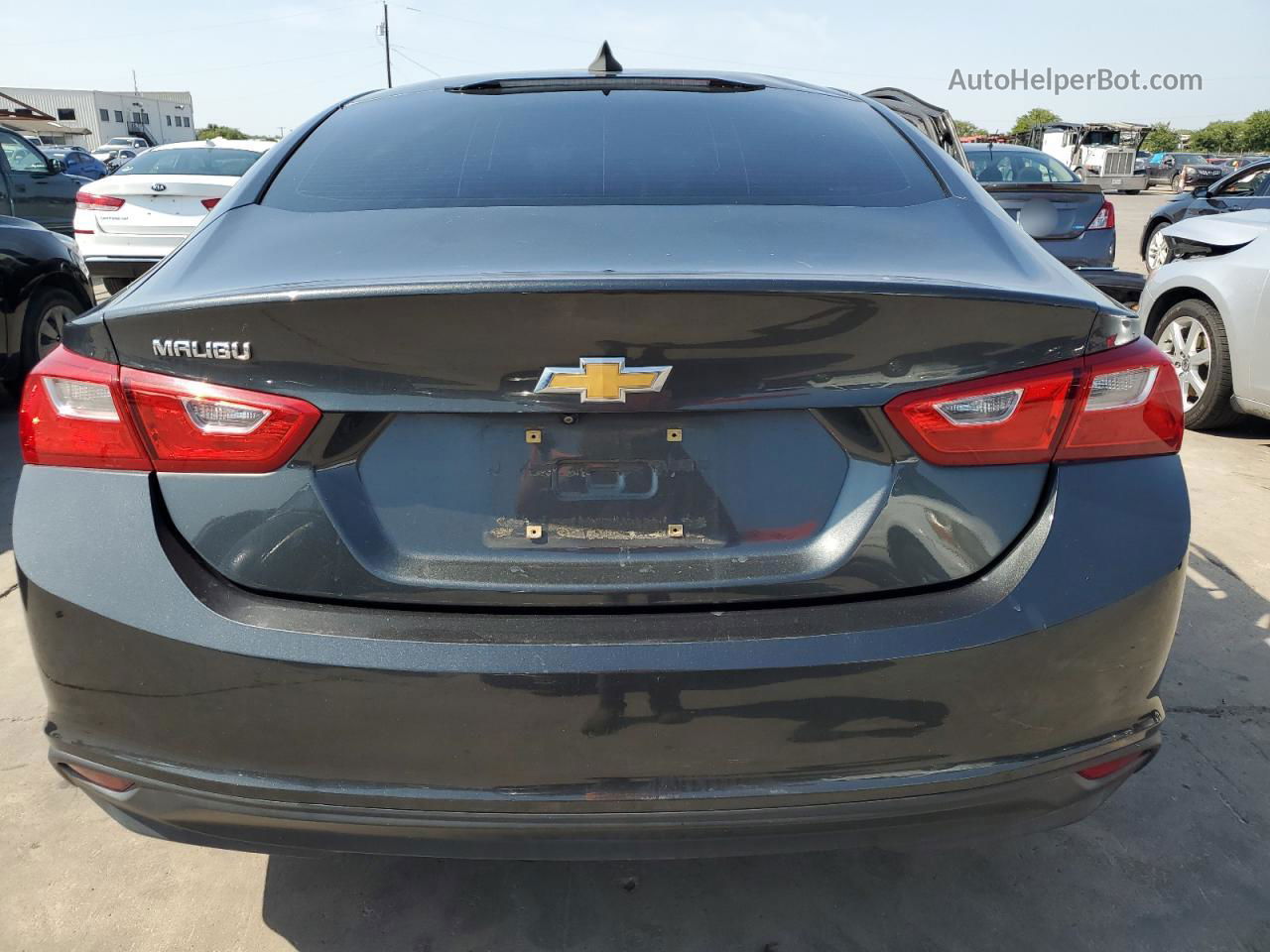 2017 Chevrolet Malibu Ls Серый vin: 1G1ZB5ST5HF207247