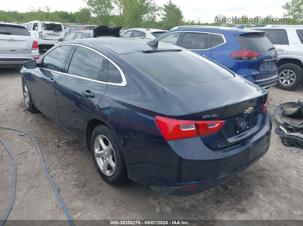 2017 Chevrolet Malibu Ls Navy vin: 1G1ZB5ST5HF223898