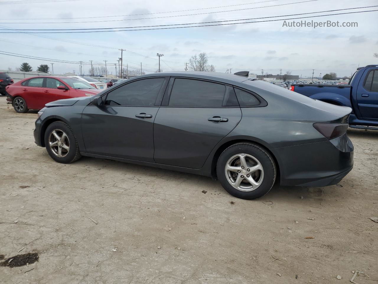 2017 Chevrolet Malibu Ls Угольный vin: 1G1ZB5ST5HF229118