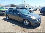 2017 Chevrolet Malibu Ls Gray vin: 1G1ZB5ST5HF284359