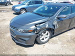 2017 Chevrolet Malibu Ls Gray vin: 1G1ZB5ST5HF284359