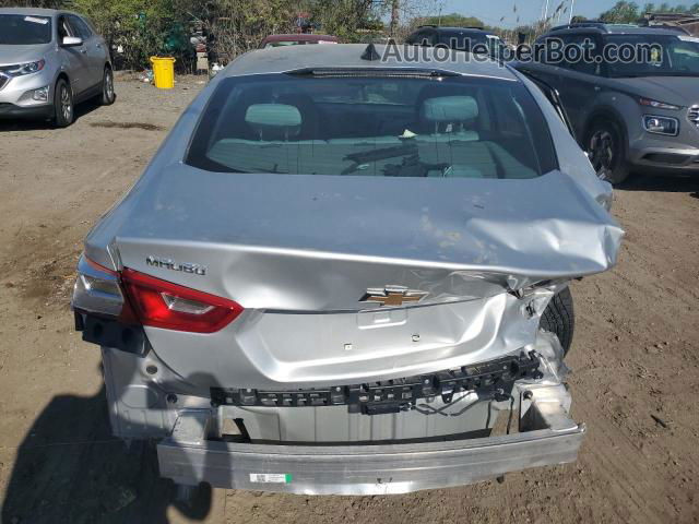 2018 Chevrolet Malibu Ls Silver vin: 1G1ZB5ST5JF282519