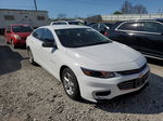 2018 Chevrolet Malibu Ls White vin: 1G1ZB5ST5JF282956