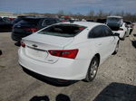 2018 Chevrolet Malibu Ls White vin: 1G1ZB5ST5JF282956