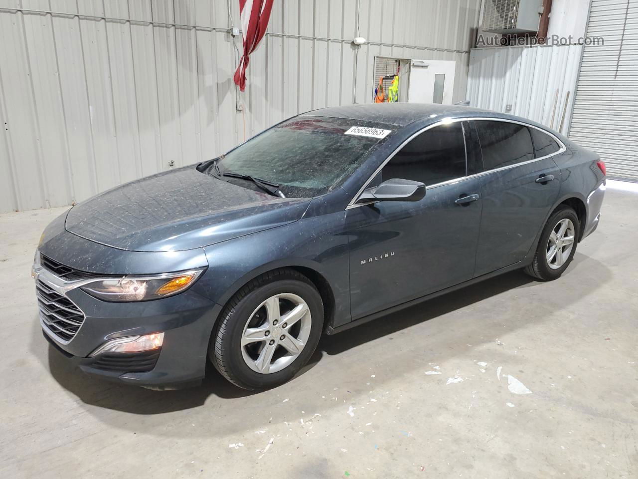 2019 Chevrolet Malibu Ls Gray vin: 1G1ZB5ST5KF218174