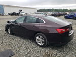 2021 Chevrolet Malibu Ls Burgundy vin: 1G1ZB5ST5MF042536