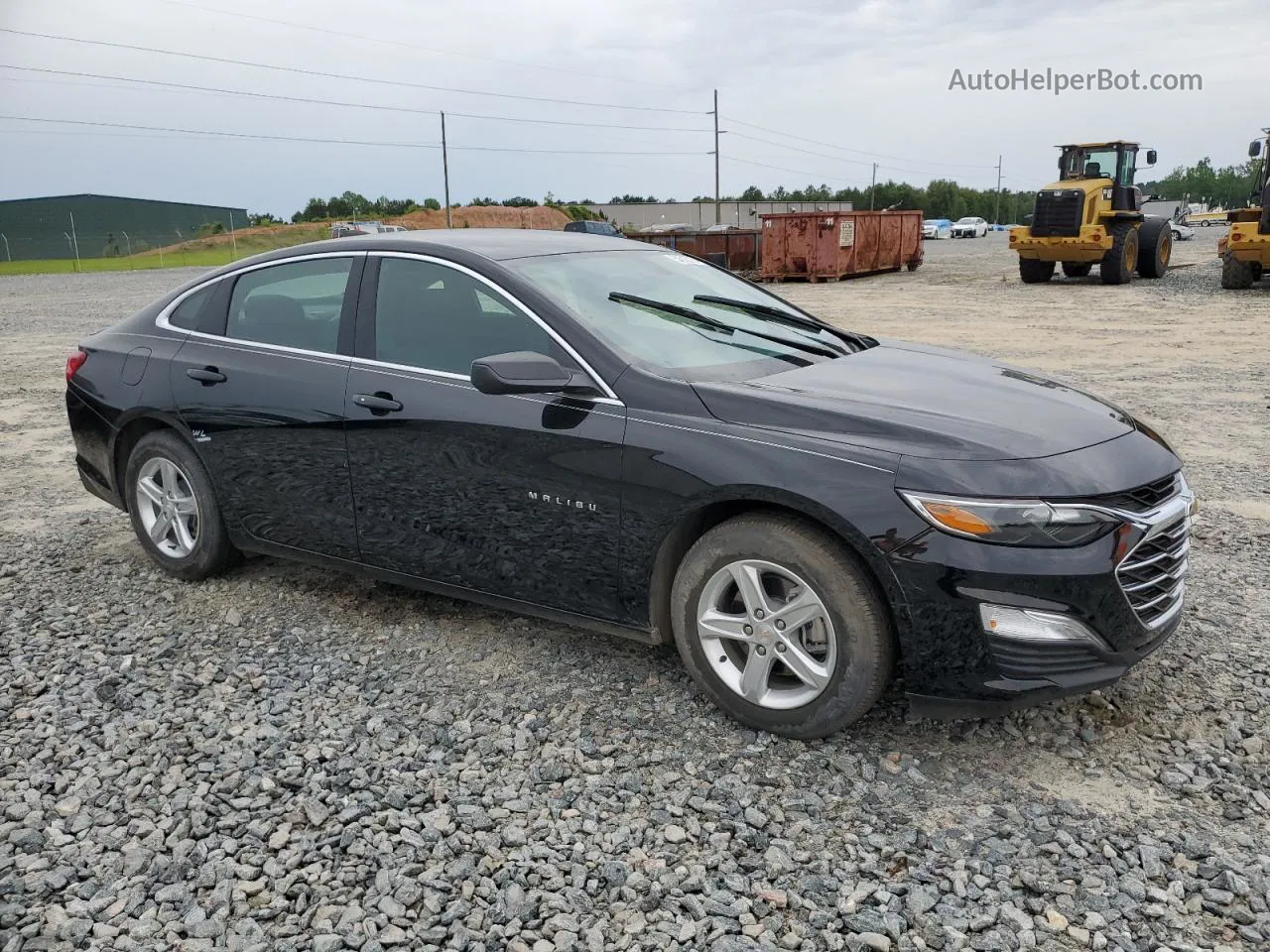 2021 Chevrolet Malibu Ls Черный vin: 1G1ZB5ST5MF051155