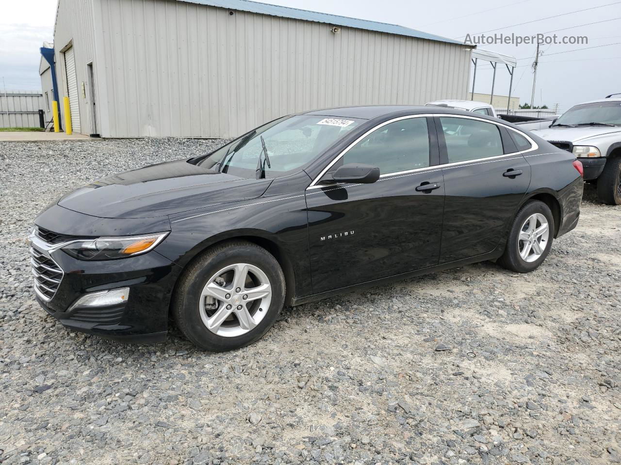 2021 Chevrolet Malibu Ls Черный vin: 1G1ZB5ST5MF051155