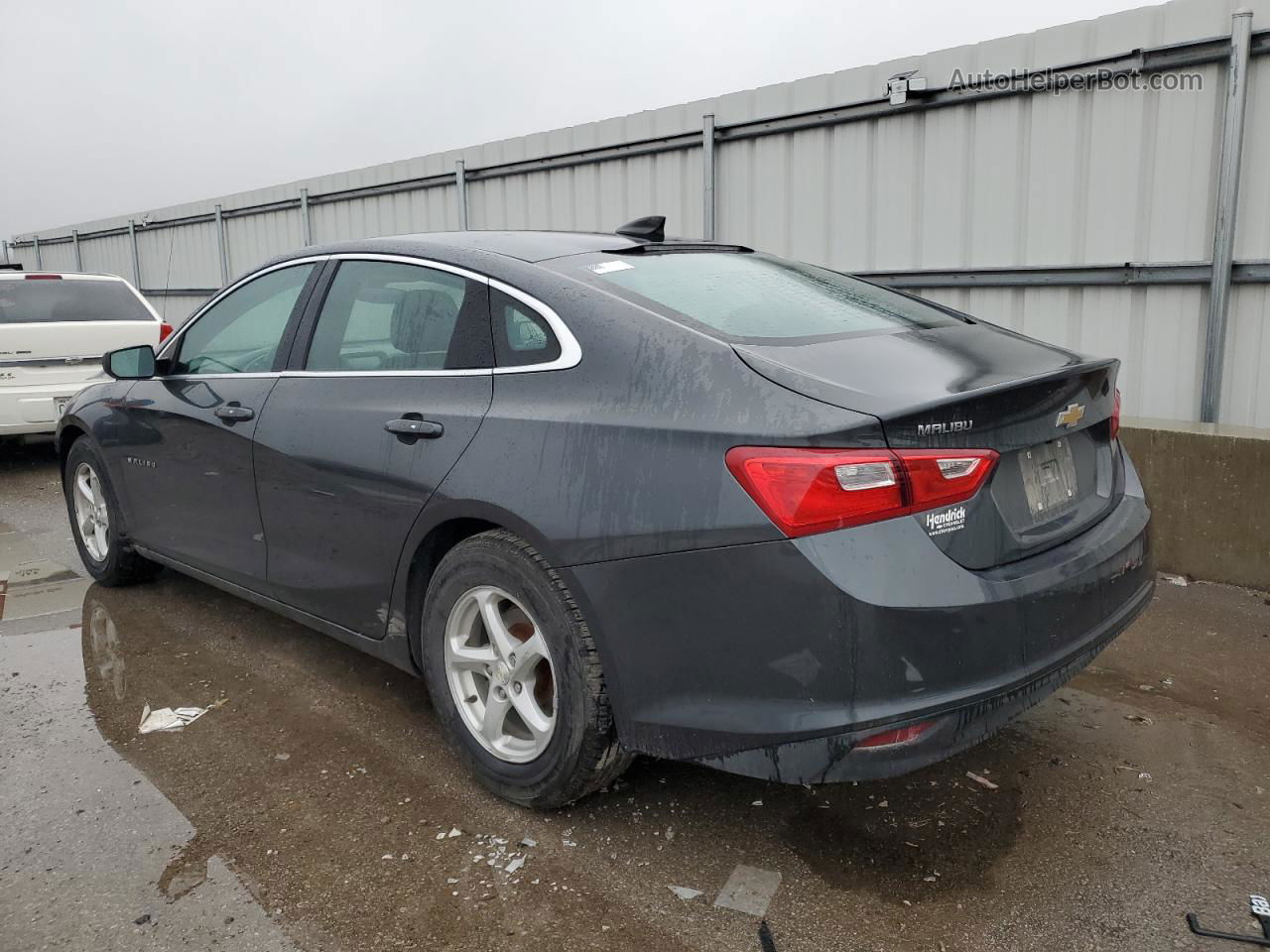 2017 Chevrolet Malibu Ls Gray vin: 1G1ZB5ST6HF110512