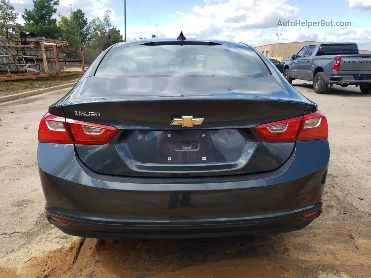 2017 Chevrolet Malibu Ls Синий vin: 1G1ZB5ST6HF128461