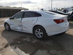 2017 Chevrolet Malibu Ls White vin: 1G1ZB5ST6HF177353