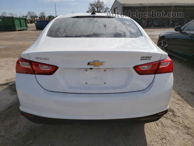 2017 Chevrolet Malibu Ls White vin: 1G1ZB5ST6HF177353