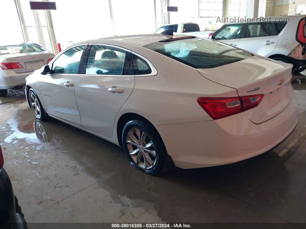 2017 Chevrolet Malibu Ls White vin: 1G1ZB5ST6HF214028