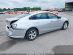 2017 Chevrolet Malibu Ls Silver vin: 1G1ZB5ST6HF214479