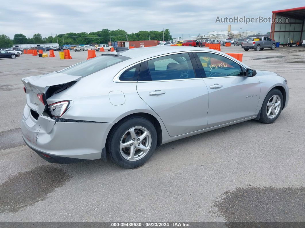 2017 Chevrolet Malibu Ls Серебряный vin: 1G1ZB5ST6HF214479