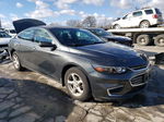 2017 Chevrolet Malibu Ls Gray vin: 1G1ZB5ST6HF214918