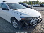 2017 Chevrolet Malibu Ls White vin: 1G1ZB5ST6HF238412