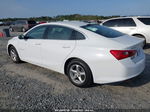 2017 Chevrolet Malibu Ls White vin: 1G1ZB5ST6HF238412