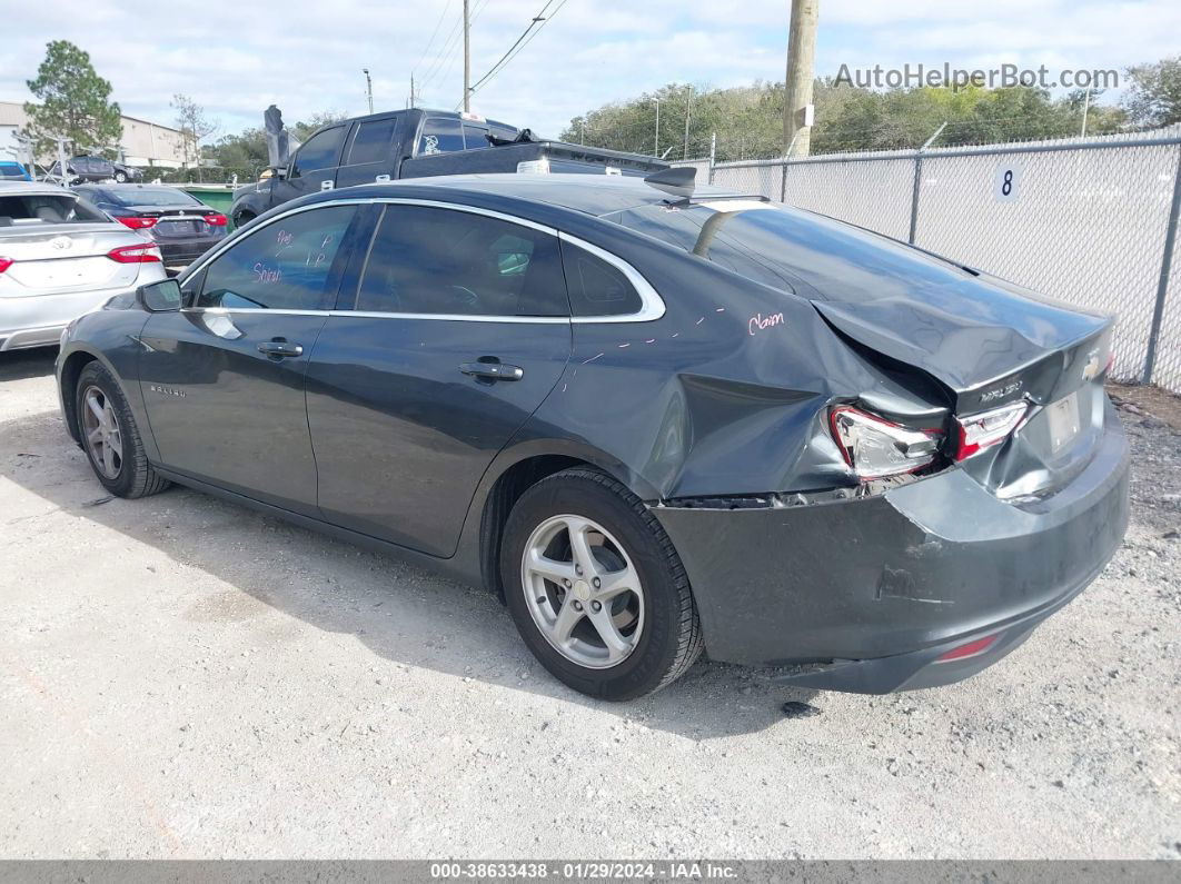 2017 Chevrolet Malibu Ls Black vin: 1G1ZB5ST6HF246364