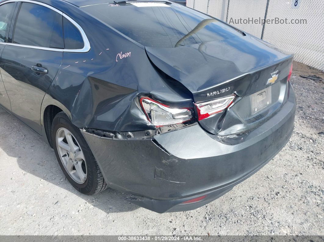 2017 Chevrolet Malibu Ls Black vin: 1G1ZB5ST6HF246364