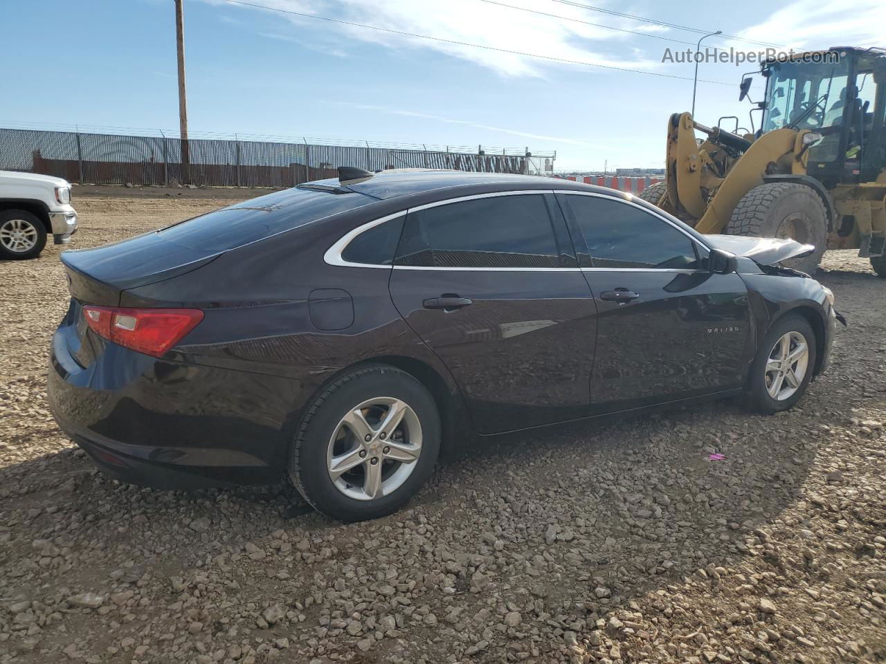 2021 Chevrolet Malibu Ls Burgundy vin: 1G1ZB5ST6MF038818