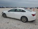 2017 Chevrolet Malibu Ls White vin: 1G1ZB5ST7HF157628