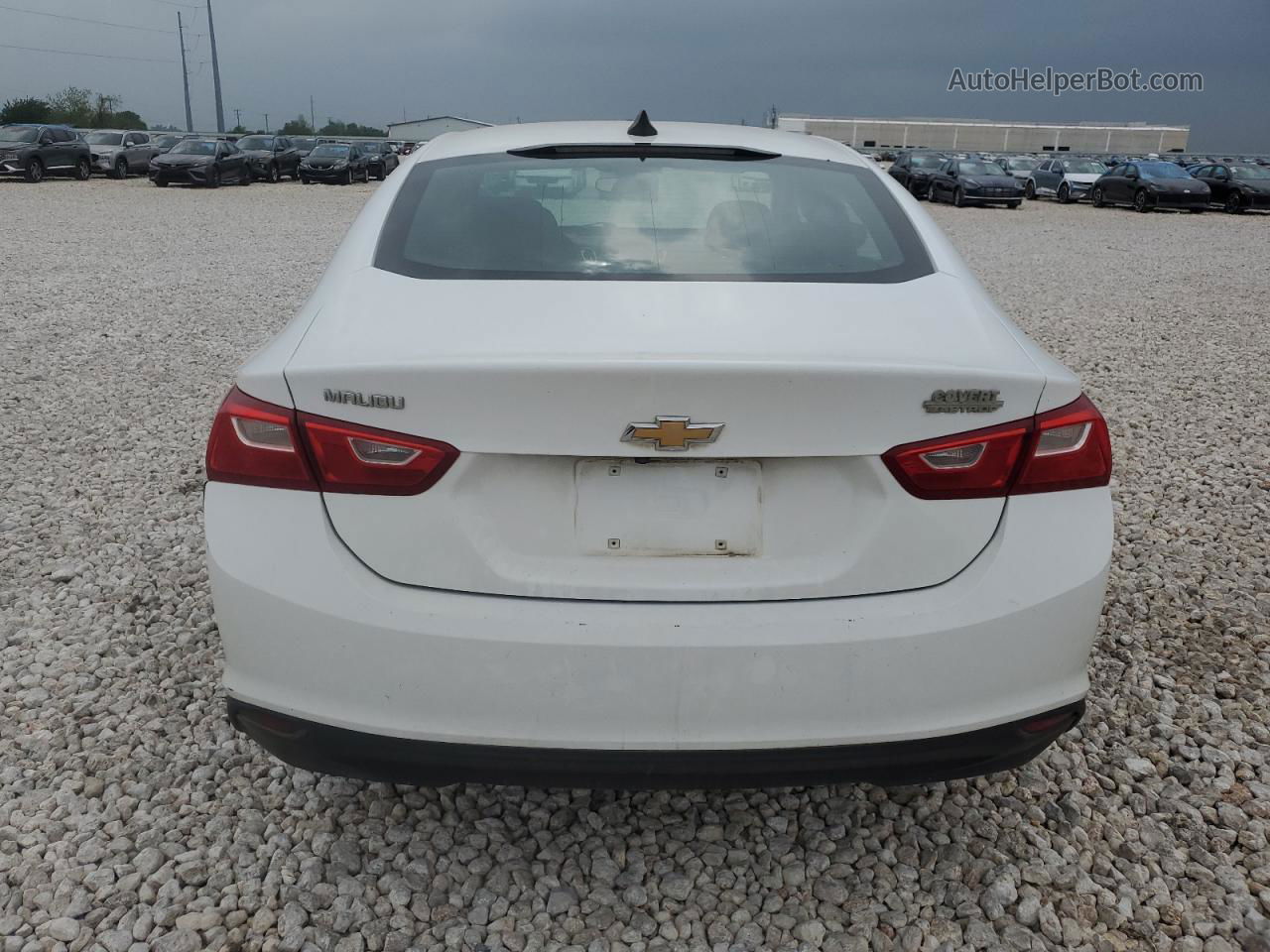 2017 Chevrolet Malibu Ls White vin: 1G1ZB5ST7HF157628