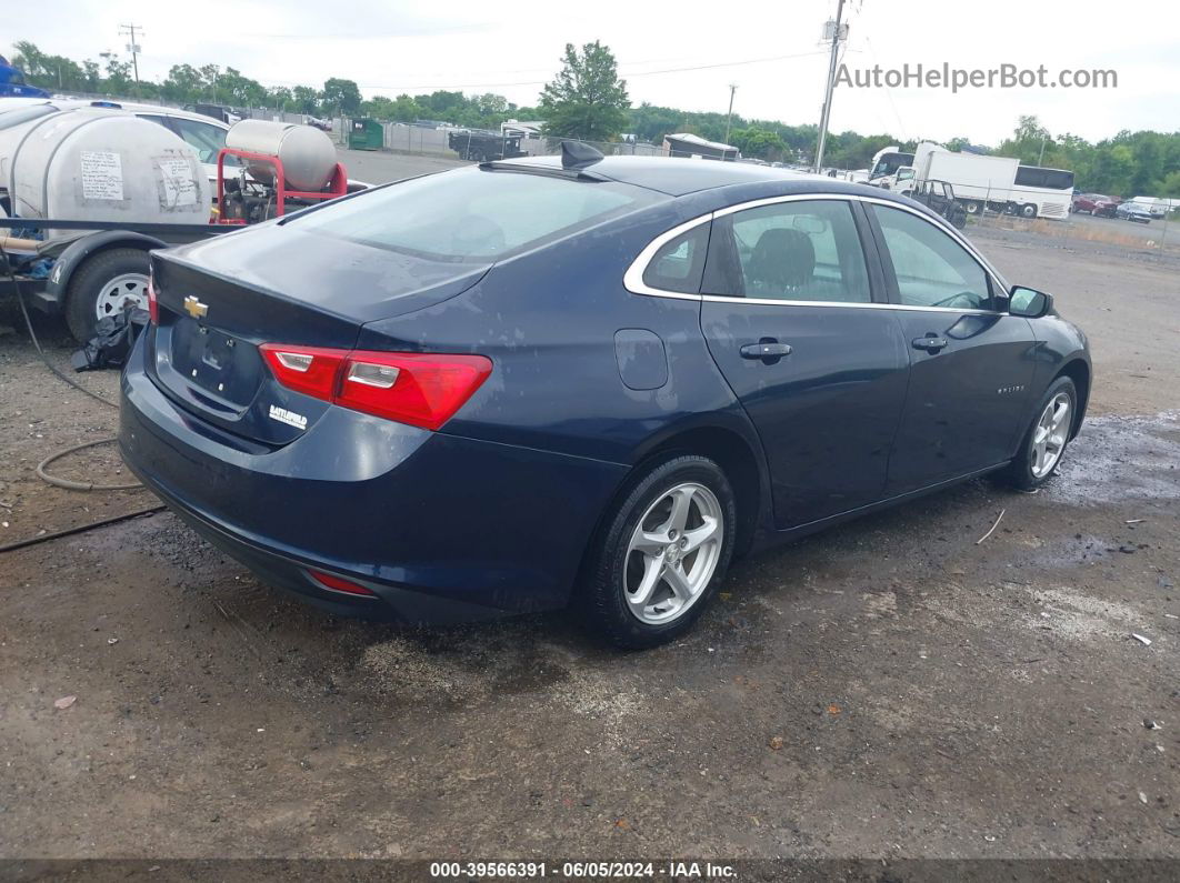 2017 Chevrolet Malibu Ls Blue vin: 1G1ZB5ST7HF193397