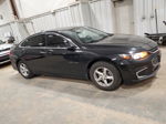 2018 Chevrolet Malibu Ls Black vin: 1G1ZB5ST7JF248582