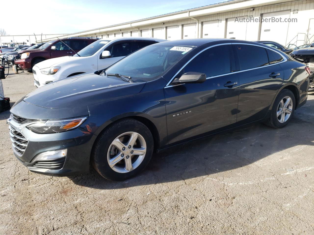 2021 Chevrolet Malibu Ls Серый vin: 1G1ZB5ST7MF017234