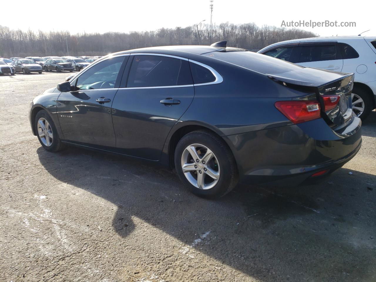 2021 Chevrolet Malibu Ls Серый vin: 1G1ZB5ST7MF017234