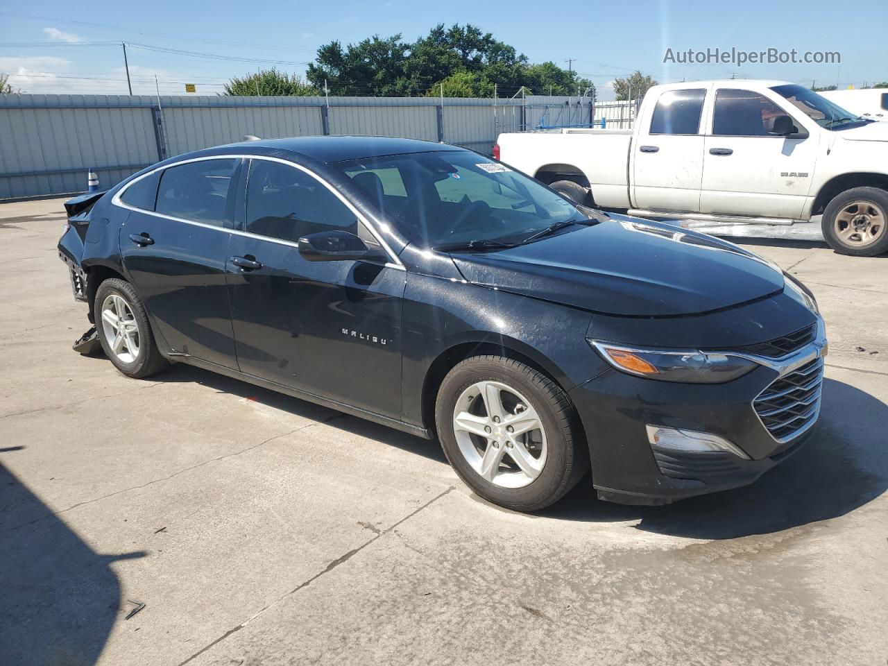 2021 Chevrolet Malibu Ls Black vin: 1G1ZB5ST7MF040142