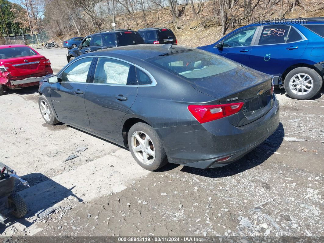 2017 Chevrolet Malibu Ls Серый vin: 1G1ZB5ST8HF104159