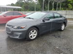 2017 Chevrolet Malibu Ls Gray vin: 1G1ZB5ST8HF115517