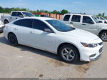 2017 Chevrolet Malibu Ls White vin: 1G1ZB5ST8HF129921