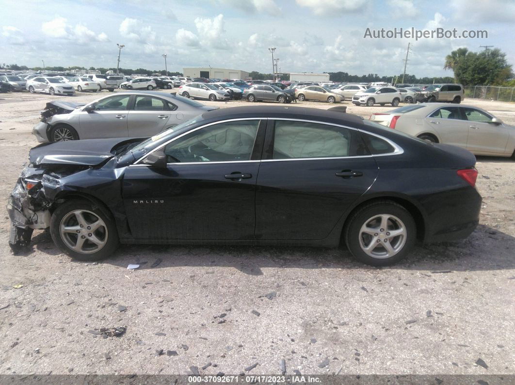 2017 Chevrolet Malibu Ls Blue vin: 1G1ZB5ST8HF159257