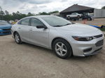 2017 Chevrolet Malibu Ls Silver vin: 1G1ZB5ST8HF267166