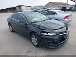 2018 Chevrolet Malibu 1ls Black vin: 1G1ZB5ST8JF254357