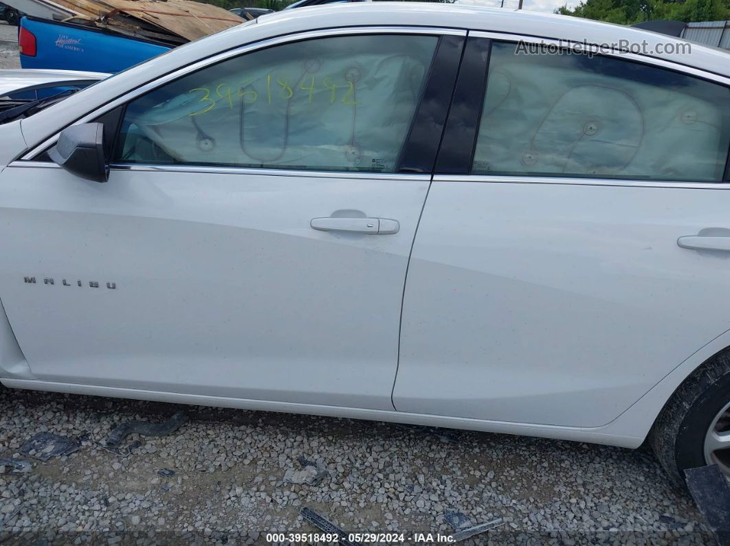 2018 Chevrolet Malibu 1ls White vin: 1G1ZB5ST8JF286810