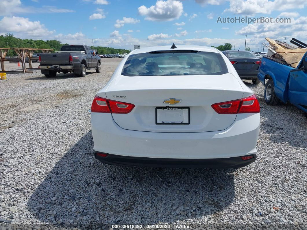 2018 Chevrolet Malibu 1ls White vin: 1G1ZB5ST8JF286810