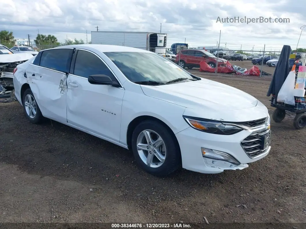 2019 Chevrolet Malibu 1ls Белый vin: 1G1ZB5ST8KF126749