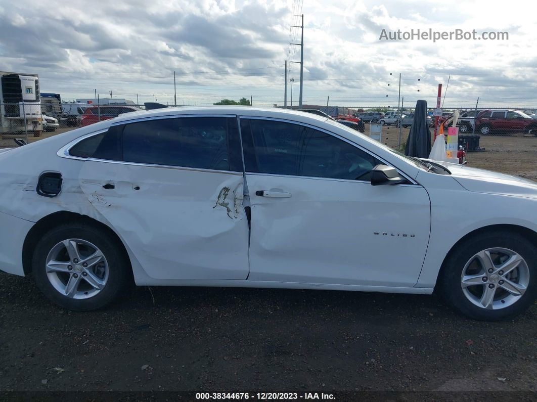 2019 Chevrolet Malibu 1ls Белый vin: 1G1ZB5ST8KF126749