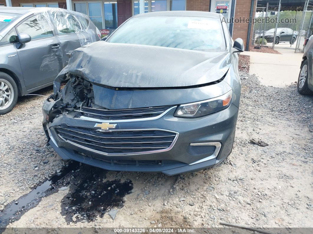 2017 Chevrolet Malibu Ls Gray vin: 1G1ZB5ST9HF235178