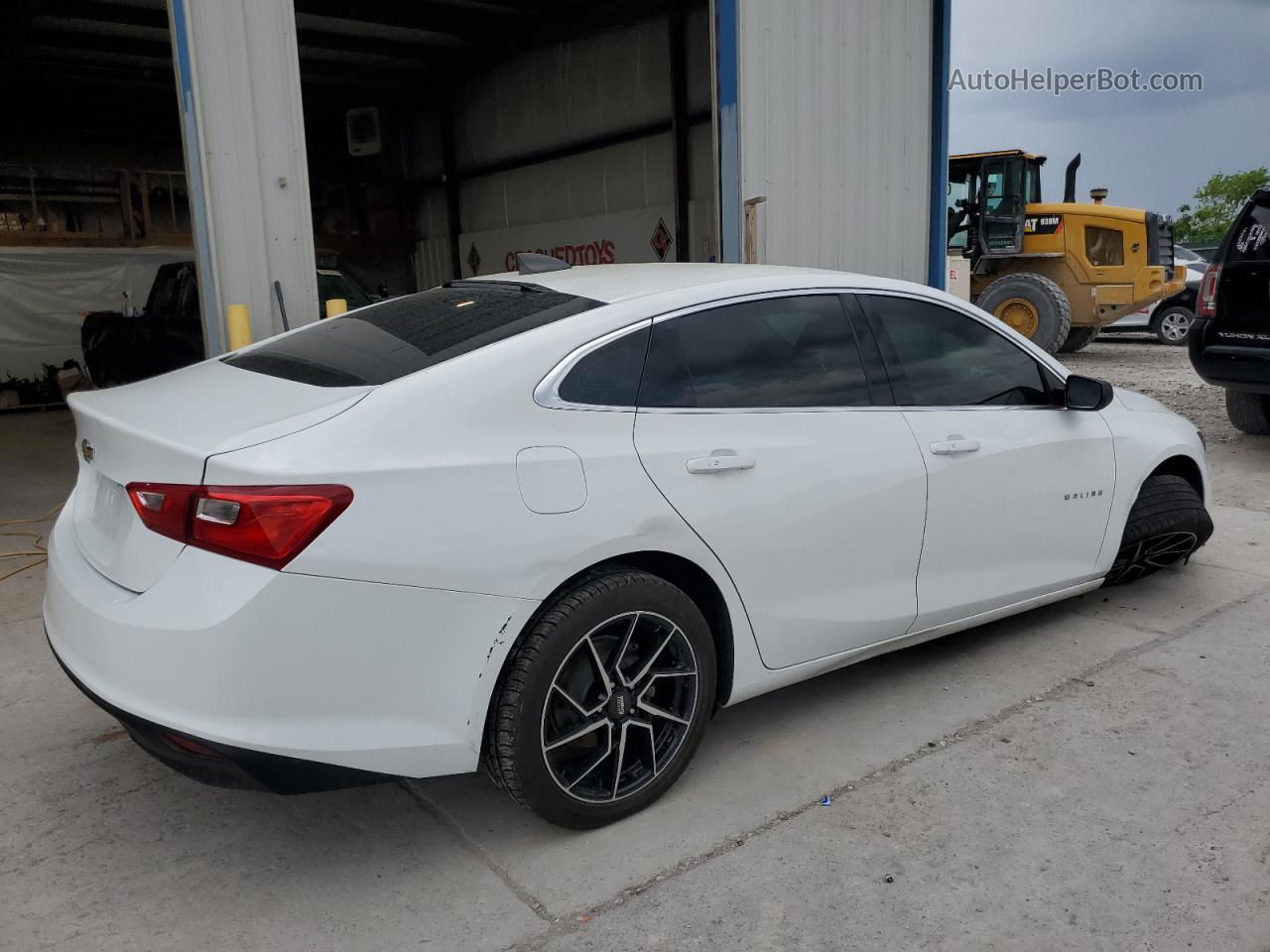 2017 Chevrolet Malibu Ls White vin: 1G1ZB5ST9HF292528