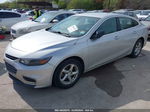 2018 Chevrolet Malibu 1ls Silver vin: 1G1ZB5ST9JF109120