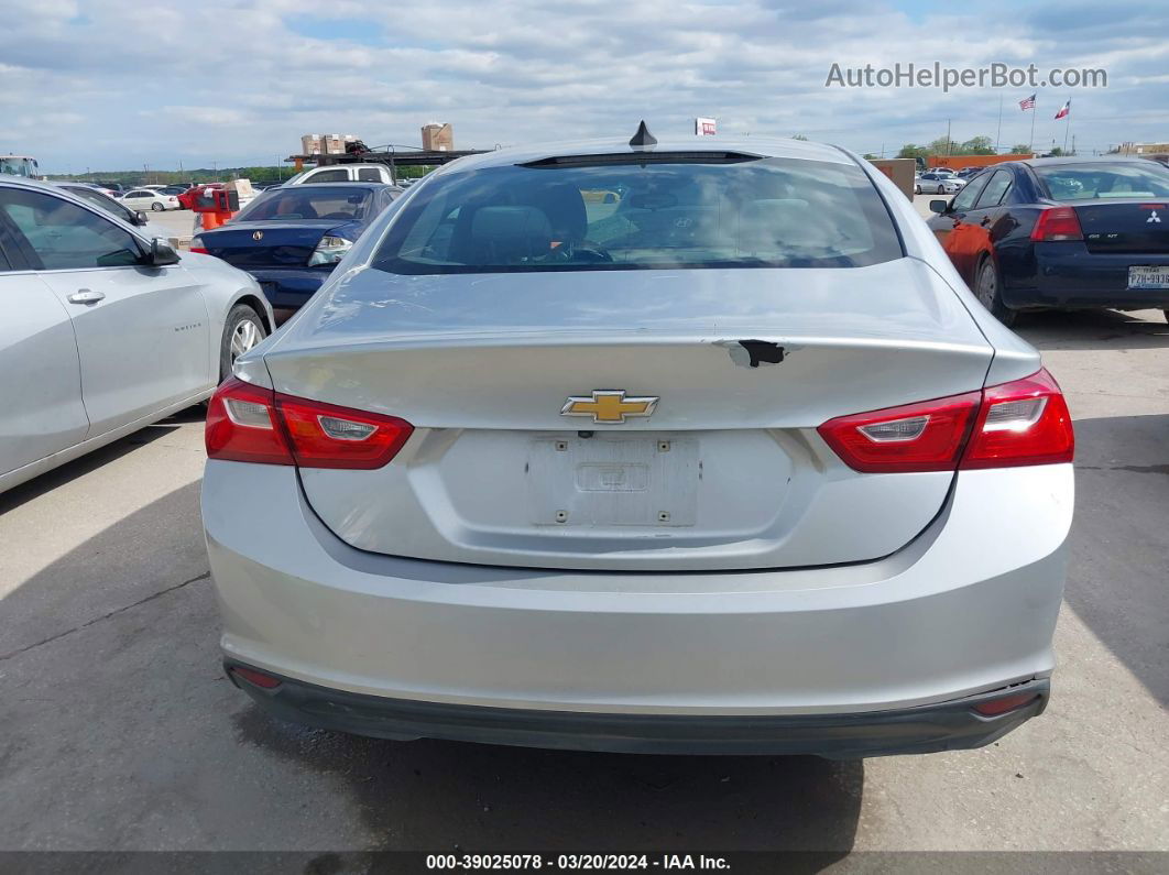 2018 Chevrolet Malibu 1ls Silver vin: 1G1ZB5ST9JF109120